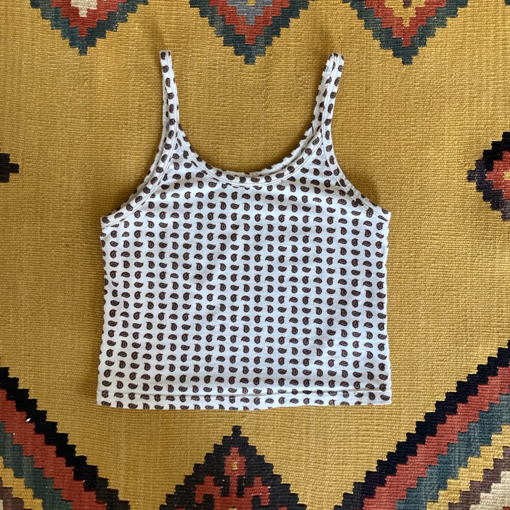 ARQ Paisley Crop Tank / Size S